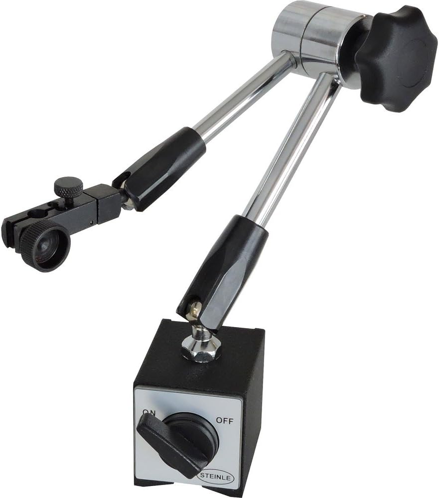STEINLE Magnetic Tripod 3403 with Central Clamp 380mm, Fine Adjustment, 60kg Magnet